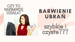 farbowanie ubrań w pralce  Simplicol [upl. by Llejk]