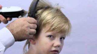 How to cut boys hair the new simple way Using Freestyla clipper guides [upl. by Adnarram]