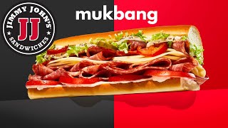 WHY I DIDNT GET THE UNWICH  Jimmy Johns MUKBANG [upl. by Alenson]