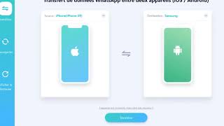 Comment transférer Whatsapp de Android Vers iPhone en 2022 [upl. by Evelin]