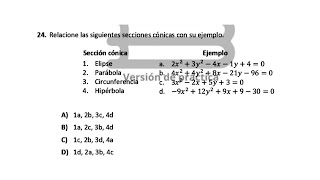 Pregunta 24 Matemáticas Guía EXACER COLBACH 2024 [upl. by Lilybel]