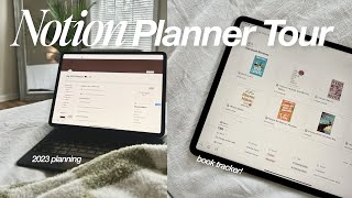 Get Organized With Notion in 2023 💻 Notion Planner Tour amp Widget Tutorial [upl. by Gareri]