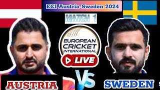 Austria vs Sweden T10 live  AUT vs SWE live  ECI Live Score amp Commentary [upl. by Lisabet]