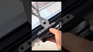 American style hand crank window opener windowopener hardware aluminiumwindows factory [upl. by Vanessa655]