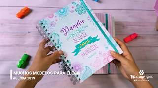 AGENDAS PERSONALIZADAS 2019 [upl. by Sauer]