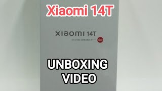 Xiaomi 14T with FREE GIFT PKR 165000  O32225289OO unboxing video [upl. by Julie727]