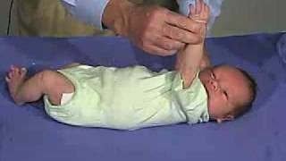 physical exam Newborn Normal Tone  Arm Traction [upl. by Isman]