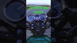 Kawasaki z650RS top speed [upl. by Einhoj]