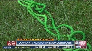 Expandable garden hose hundreds of complaints [upl. by Ahsatsana]