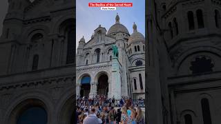 SacréCœur BasilicaOne of the most visited places in Paris Franceshorts [upl. by Naujet14]