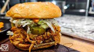 Crockpot BBQ Pulled Chicken Sandwiches [upl. by Evelyn]