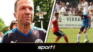 Comeback mit 57 Lothar Matthäus zaubert wie früher  SPORT1 [upl. by Salohcin3]