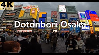 Dotonbori Osaka Full Walkthrough [upl. by Savdeep]