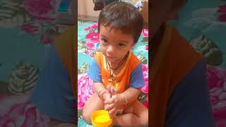 Aadhi raat m jage hue h 😂cutebaby littleboy youtubeshorts funnyvideos cute babboy comedyvideo [upl. by Enaywd]