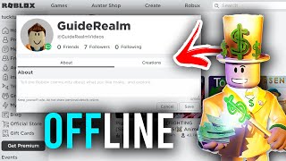 How To Appear Offline On Roblox  Full Guide [upl. by Rather703]