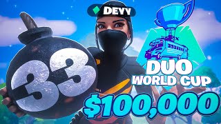 1ST PLACE DUO WORLD CUP 100000 🏆  Deyy [upl. by Lovel687]