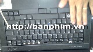 Thay bàn phim laptop Dell Latitude E6410 E6400 keyboard replacement [upl. by Nosila271]