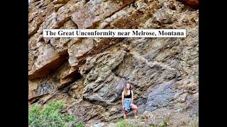 The Great Unconformity near Melrose Montana [upl. by Eerehs]