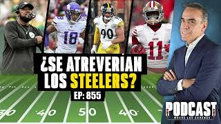 ¿Se Atreverían a Negociar steelers e ir por justinjefferson o brandonaiyuk   Enrique Garay [upl. by Gaves]