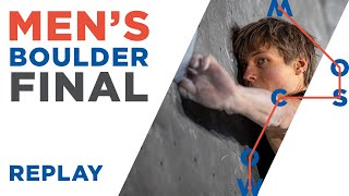 🇬🇧 IFSC World Championships Moscow 2021  Men’s Boulder final [upl. by Melton]