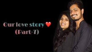 Our love story part7 anjithkavya ourlovestory love [upl. by Niatsirhc]