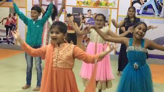 Ghoomar Song  Padmavati Bollywood Dance For Children Choreography By Shailesh Saketa [upl. by Ardnauqal]