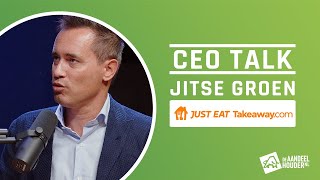 CEOTalk Jitse Groen Just Eat Takeaway [upl. by Lodnar]