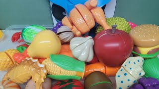 🔴LIVE CUTTING🔪🔪🌽🧅CHICKEN AND 🍎APPLE FRUITS FISH🐠 SEAFOODS ASMR [upl. by Aihsemaj]