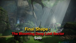 The Blooming Deep Lost Sector  Solo   The Final Shape  Destiny 2 [upl. by Aurelio20]