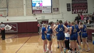 Gering vs Torrington Girls Basketball Highlights [upl. by Melville]