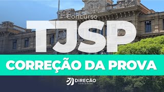 CONCURSOS TJSP CORREÇÃO DA PROVA [upl. by Aseretairam597]