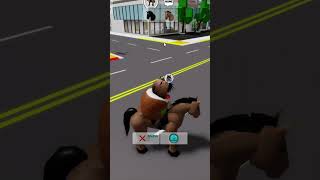 😱DEMONIO EN BROOKHAVEN☠️ roblox brookhaven shorts humor video [upl. by Anhaj]