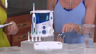 WaterPik Complete Care Sonic Toothbrush and Water Flosser with Courtney Cason [upl. by Yeclek]