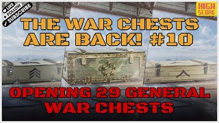 World of Tanks Console Opening 27 General War Chests 10 created by JBMNTSVK [upl. by Yor809]