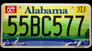 Alabama license plate design history 1976Present [upl. by Clovis]