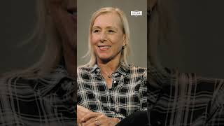 Martina Navratilova on THE BIGGEST decision of her life tennis [upl. by Ellerred658]