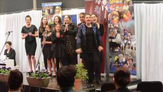 Reconciliation Song Deb Cheetham Dungala Childrens Choir amp DKO crowd [upl. by Arima247]