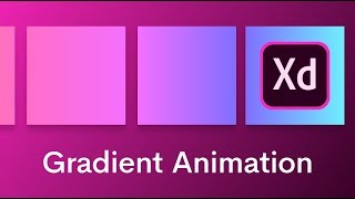 Animating Gradients in Adobe XD  Auto Animate amp Gradients  Design Weekly [upl. by Page]