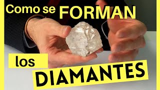 Como se FORMA un DIAMANTE  Como se FORMAN los DIAMANTES [upl. by Aksel]