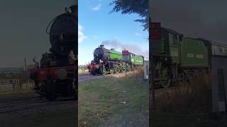 MayFlower passing Ludlow light loco [upl. by Adohr611]