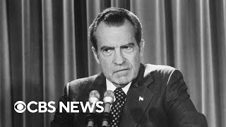 From the archives Nixons Watergate quotsmoking gunquot tape released [upl. by Llerret698]