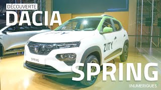 Découverte de la Dacia Spring la citadine électrique la moins chère dEurope [upl. by Shig]