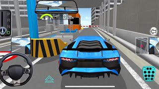 Brand New Blue Color Car Is Ready For Parking  3d Driving Class  ios android  gameplay Cargame [upl. by Aniraz302]