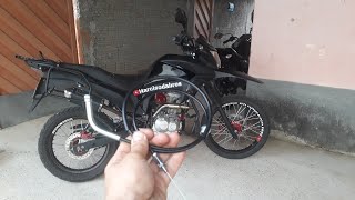 COMO TROCAR CABO DE ACELERADOR DE MOTO BROS 160 [upl. by Souza940]