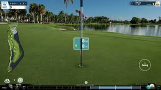 WGT Golf PGA National 18 Pitchin Eagle [upl. by Nirre]