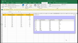 excel programmer How to Populate Listbox in userform using excel VBA [upl. by Saoj]