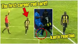 NGolo Kantes Emotional Response to His Rare Red Card [upl. by Andromache256]