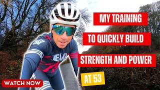 What I do at 53 to boost cycling strength and power after a cold Coaching Vlog Edition [upl. by Ocana]