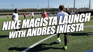 Nike Magista Launch Event with Andres Iniesta [upl. by Asiaj168]