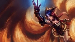 League of Legends Foxfire Ahri Gameplay [upl. by Netsyrc]